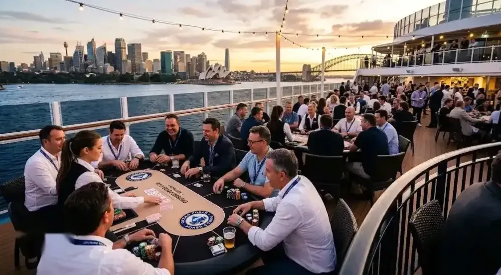 Poker Masterclass Cruise atmosphere